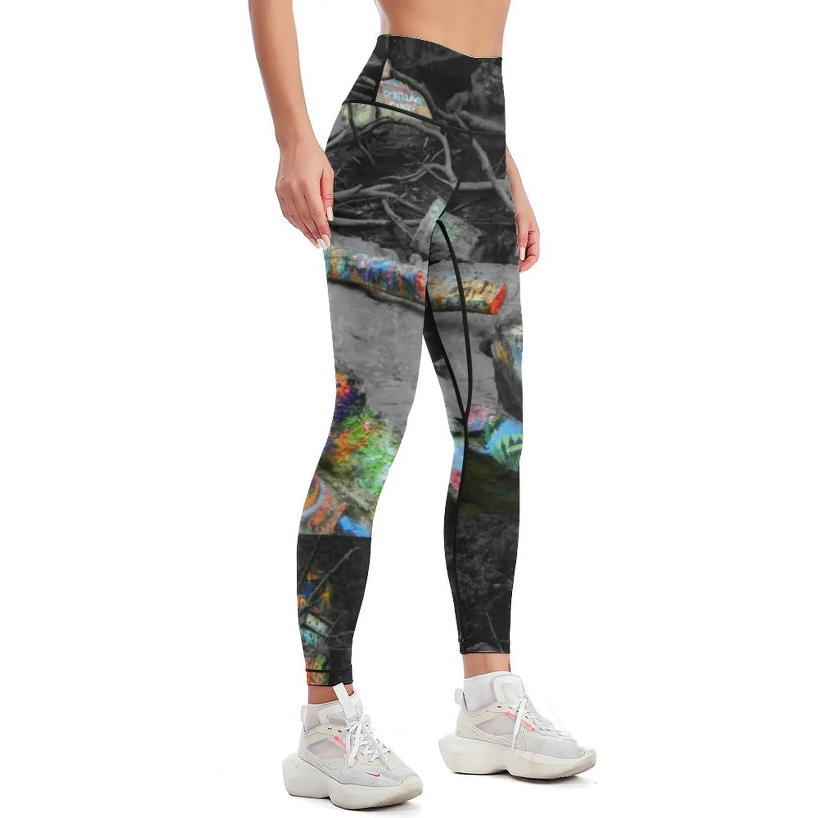 Painted Rocks Leggings push up legging Women's fitness push up tights for Womens Leggings