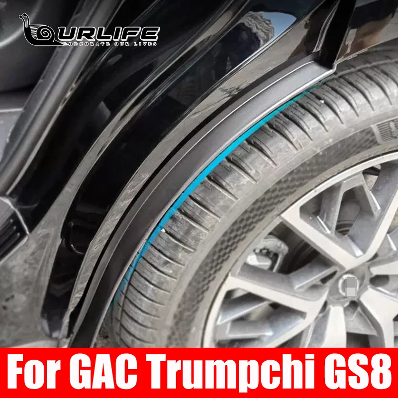 

For GAC Trumpchi GS8 2021 To 2024 Accessories 4PCS Car Mudguard Mudguards Accessories Mud Flaps Splash Guards Cover Fende