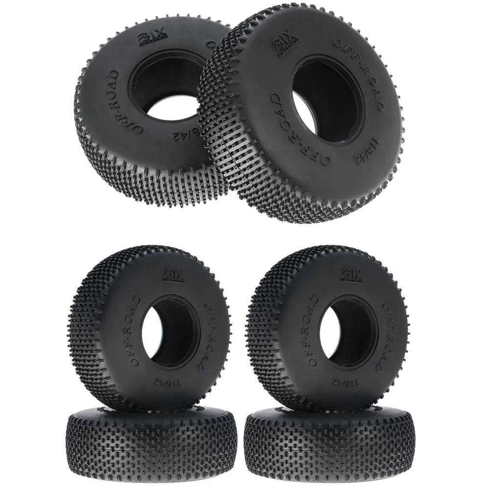 

4pcs 1.9 Inch Climbing Tire 118mm Tire for 1/10 RC Crawler Car Traxxas TRX4 Defender AXIAL SCX10 90046 RC4WD D90 D110 Jeep