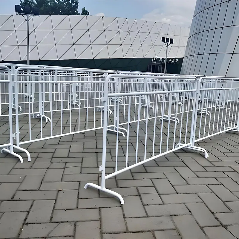 مخصص. حواجز فولاذية مجلفنة شديدة التحمل، حواجز التحكم في الحشود، الملاعب وأمن الحفلات الموسيقية