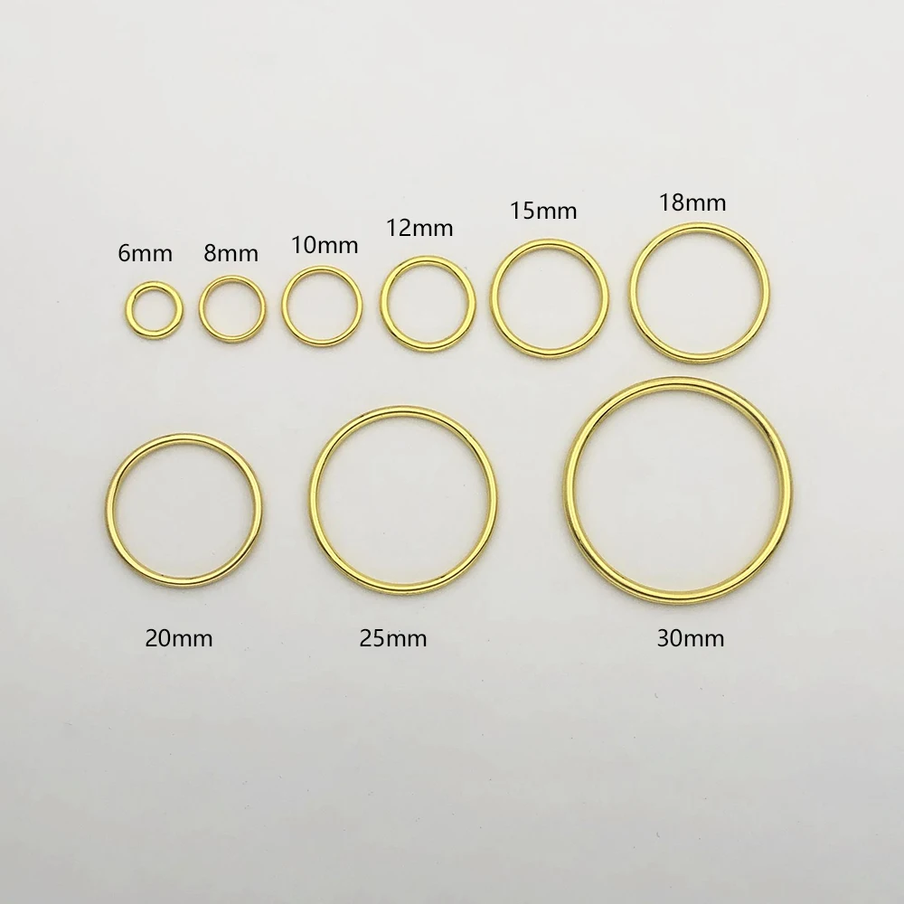 Metal Ring Bra Strap Adjusters Underwear Making Camisole Connector Sewing Notions DIY Accessories Replacement Supplies