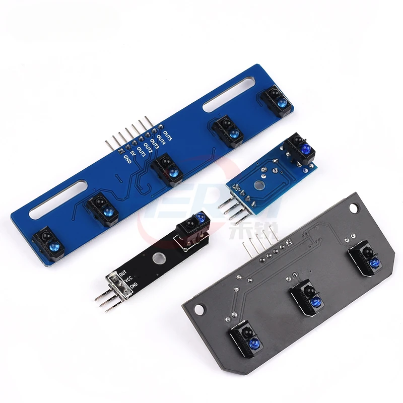 Track and avoid obstacles Infrared sensor module Photoelectric reflection against tube photoelectricSwitch board intelligent car