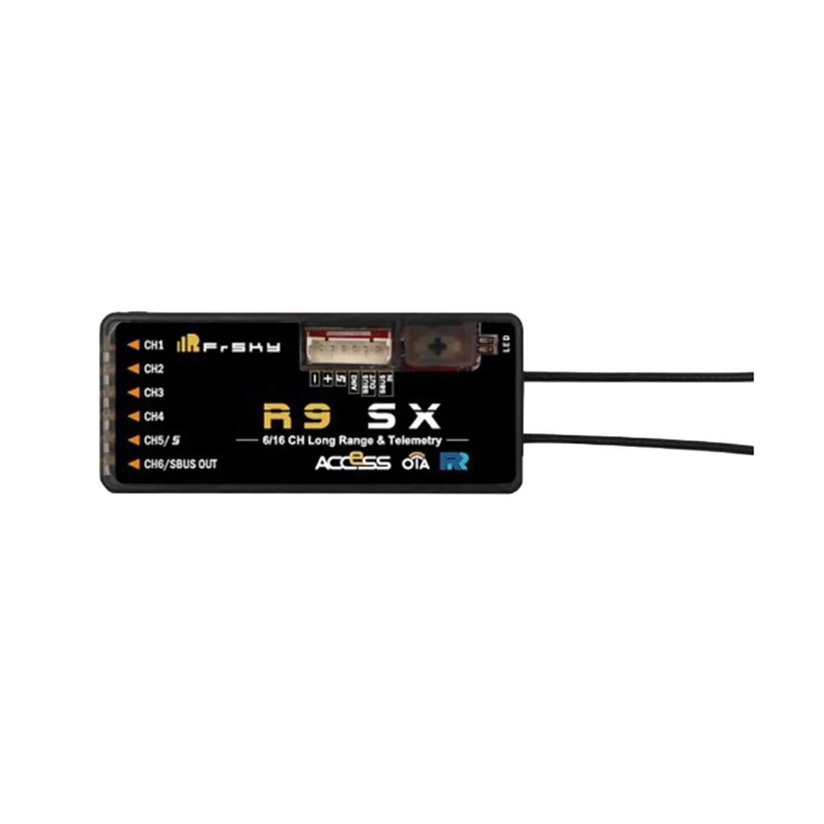 FrSky R9SX Enhanced R9Slim+ Long Range Receiver 868MHz / 915MHz 6 PWM / 16 SBUS for ACCESS OTA