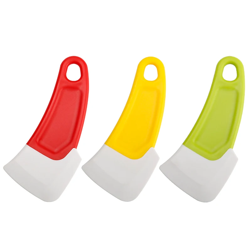 Silicone Pan Scraper Kitchen Utensil Cleaning Spatula Washing Scraper Cooking Baking Tool