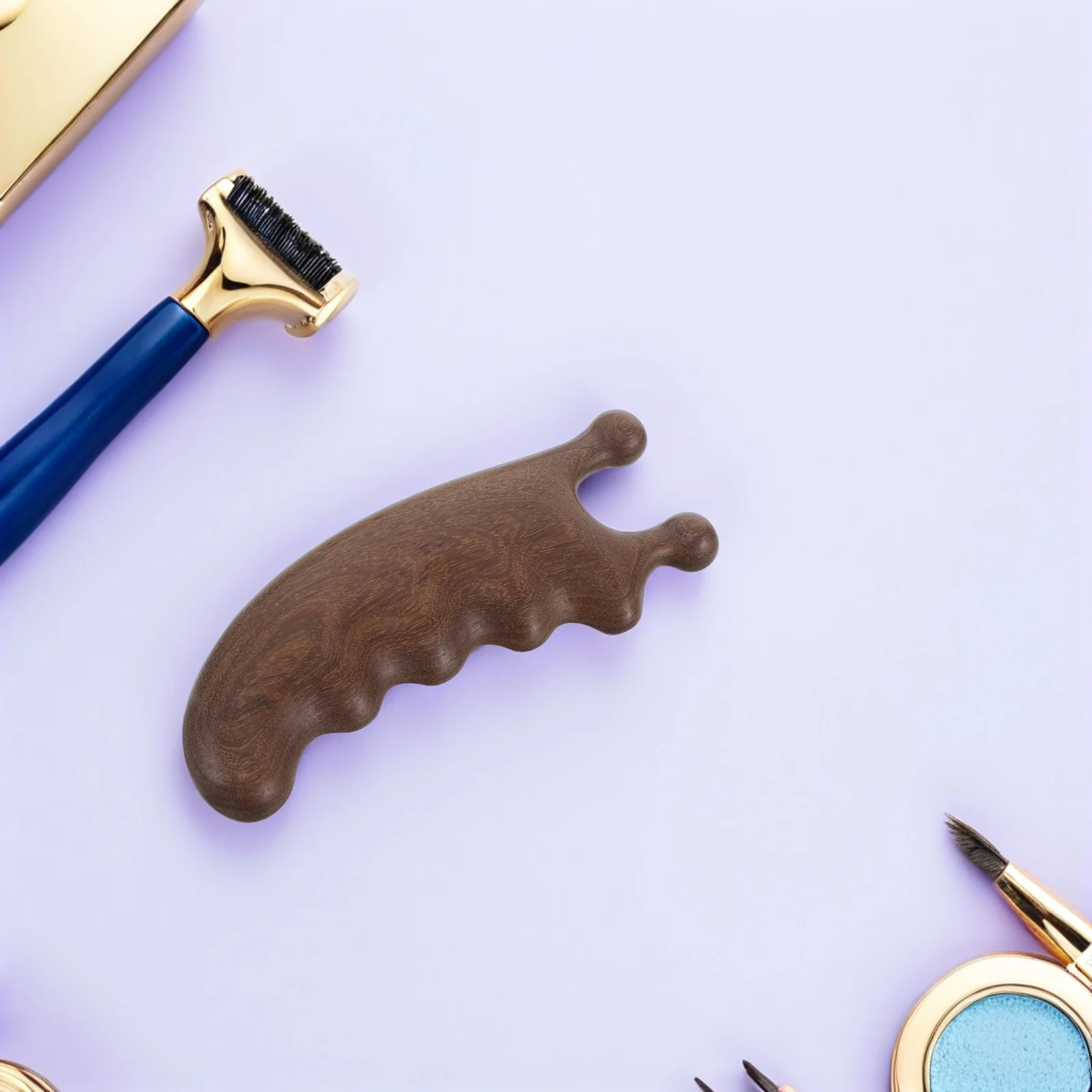 

2 шт., массажер для кожи головы из натурального сандалового дерева, прочная деревянная расческа для тонких зубов, ароматерапия, инструмент для ухода за волосами, расческа с широкими зубьями для головы