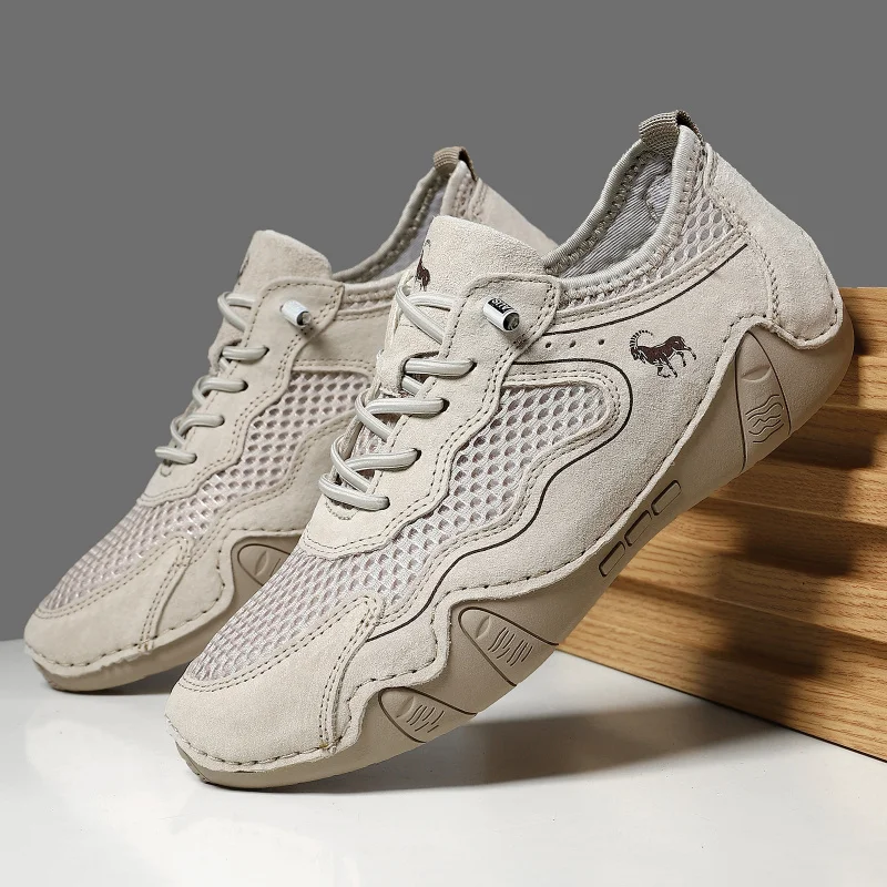 

Large size men's and women's shoes, outdoor shoes, summer breathable mesh shoes, sports shoes