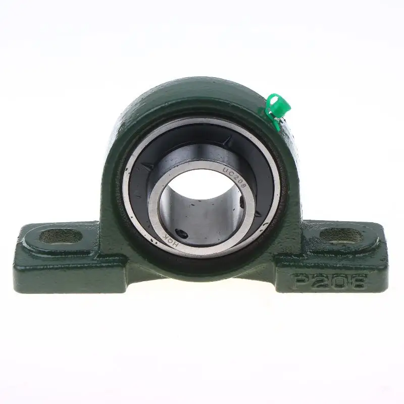 Two-Bolt Ball Mounted Self-Aligning Pillow Block Bearing Bore Housing for Automotive Manufacturing Lines view 6