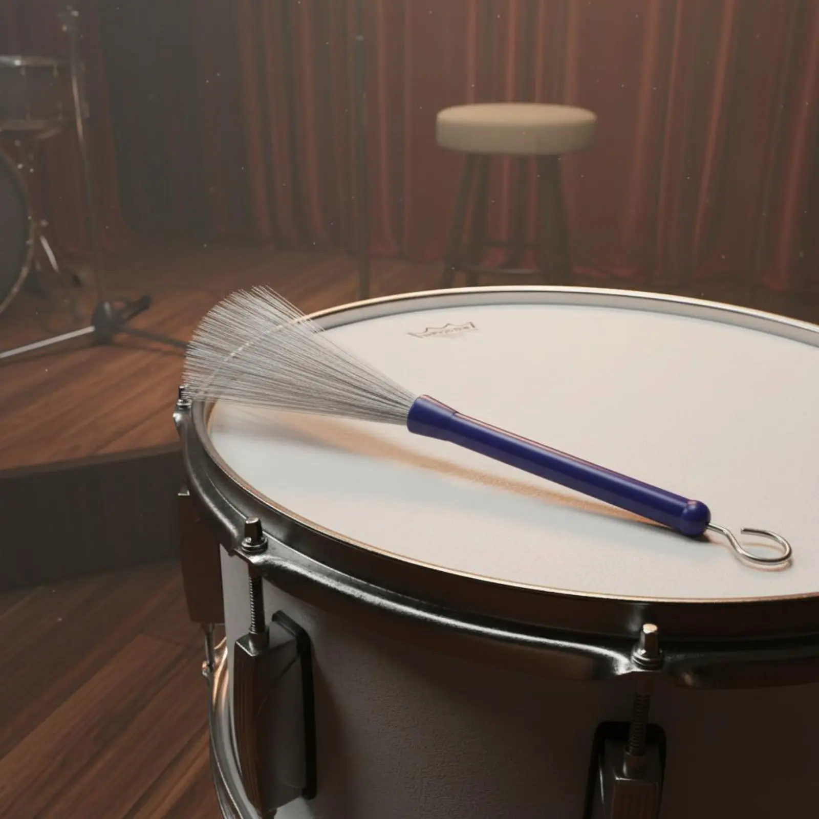 

Wire Drum Brush Soft Bag Jazz Drum Brush Music Accessory Lightweight Light Playing for Performance
