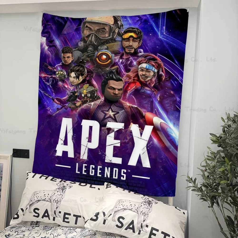 Modern A-Apex L-Legends Art Wall Tapestry Hanging Tarot Hippie Wall Rugs Dorm Wall Hanging Sheets