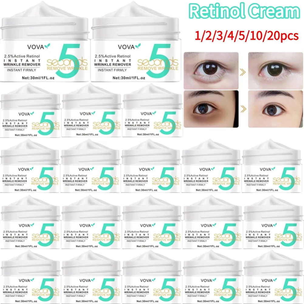 

Instant Remove Wrinkles Retinol Face Cream Moisturizing Nourish Lifting Aging Anti Eye Bags Moisturizer Facial Cream Korean Care