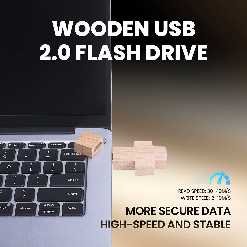الجوز الخشب الصليب محرك فلاش USB 128 جيجابايت شعار مخصص مجاني ذاكرة عصا 64 جيجابايت 100% القدرة الحقيقية محرك القلم 32 جيجابايت 16 جيجابايت هدية الزفاف