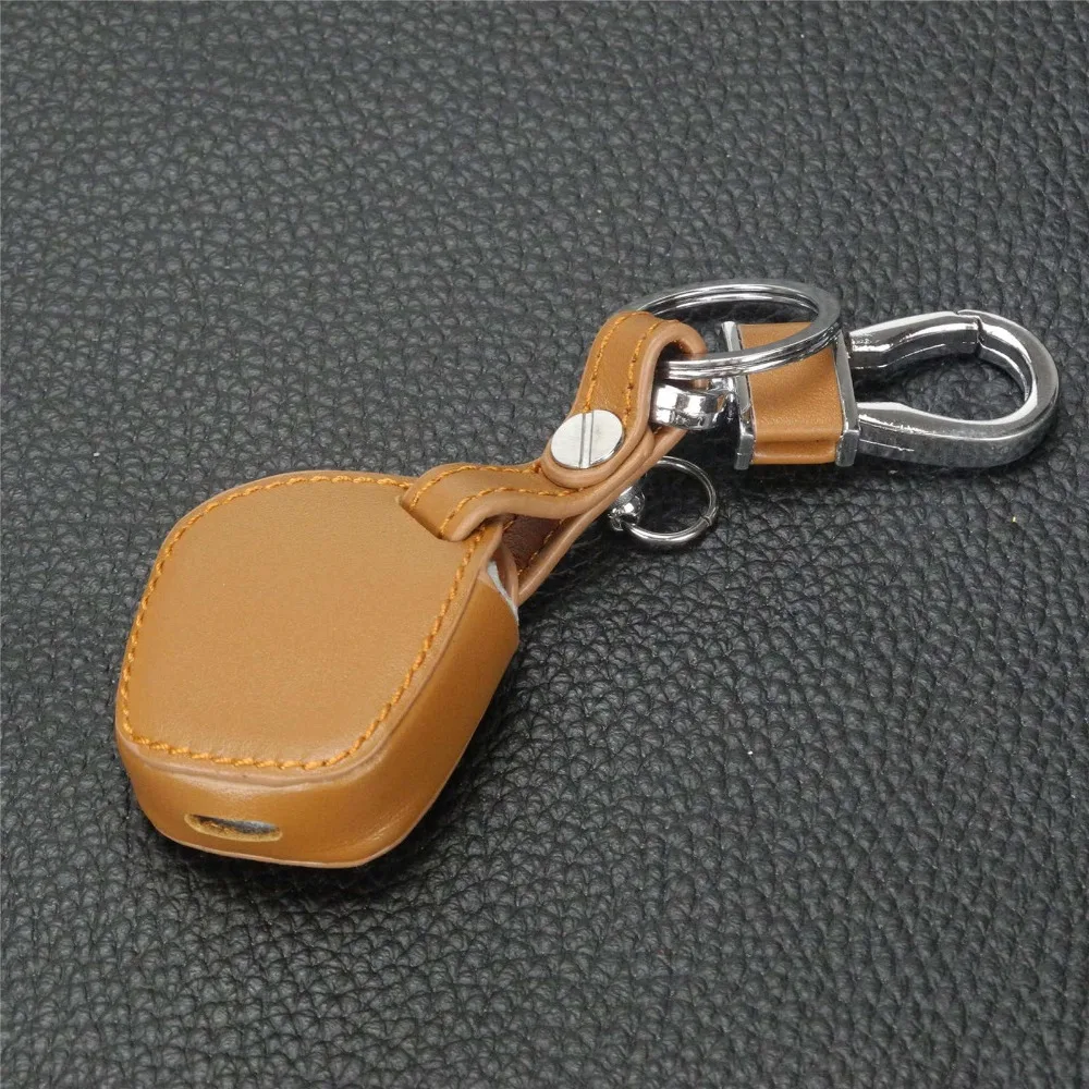 jingyuqin 2 Buttons Remote Leather Car-Styling Key Cover Case For Suzuki SX4 Swift LIiana Vitara Jimny ALTO IGNIS ESTEEM