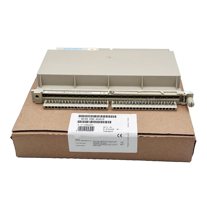 New Brand New Original 6ES5436-4UA12 Input Module PLC Programmable Controller with Ethernet Communication 220V Operating Voltage