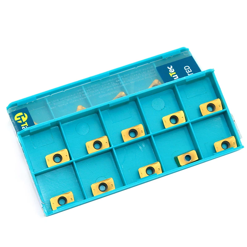 10PCS APMT1135 PDER TT9080 Hartmetall Einfügen Drehmaschine Fräsen Werkzeuge APKT 1135 CNC Schneiden Werkzeug Cutter Gesicht Fräsen Drehmaschine Werkzeuge