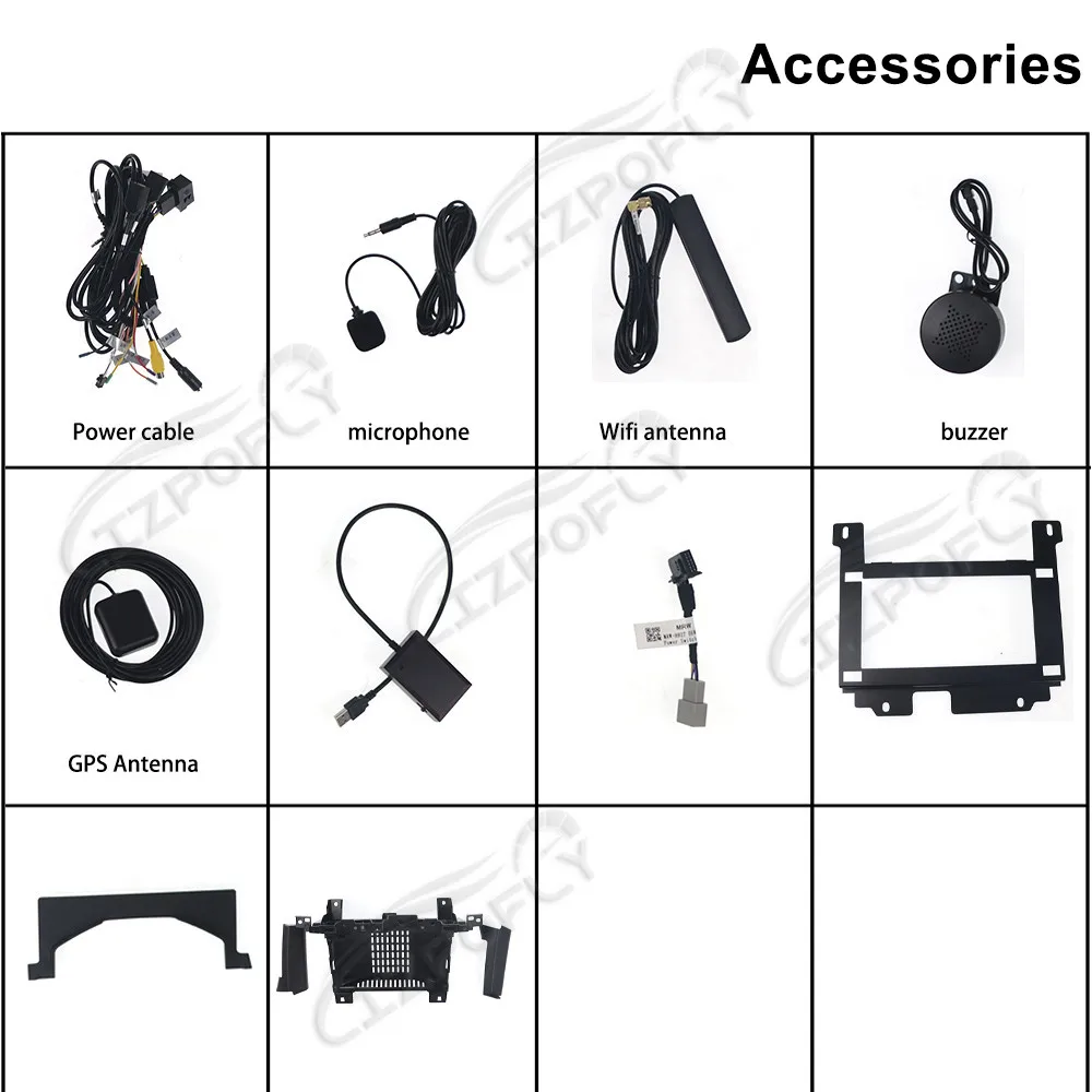 أندرويد 13 راديو السيارة لاند روفر ديفندر 2020-2024 13.3 "HD شاشة CarPlay سيارة لتحديد المواقع والملاحة مشغل وسائط متعددة رئيس وحدة #6