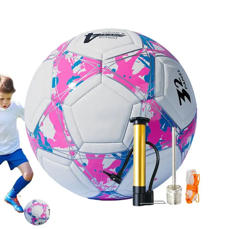 

Training Practice Soccer Ball Professional Practice Soccer Ball Match Ball With Bright Colors For Grass Artificial Turf Or