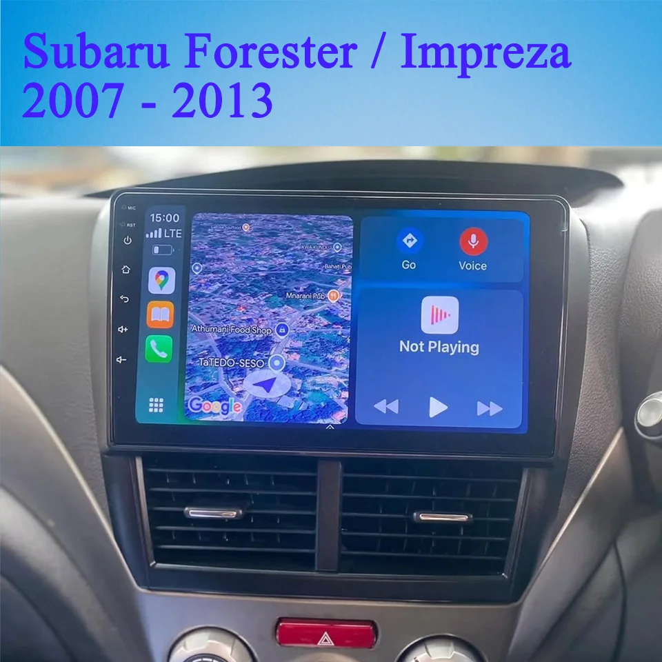 

Android 14 8G Ram Car GPS Navigation HU For Subaru Forester 2007 - 2013 Impreza 2007 - 2011 Car Video Audio Music Player 4G Lte