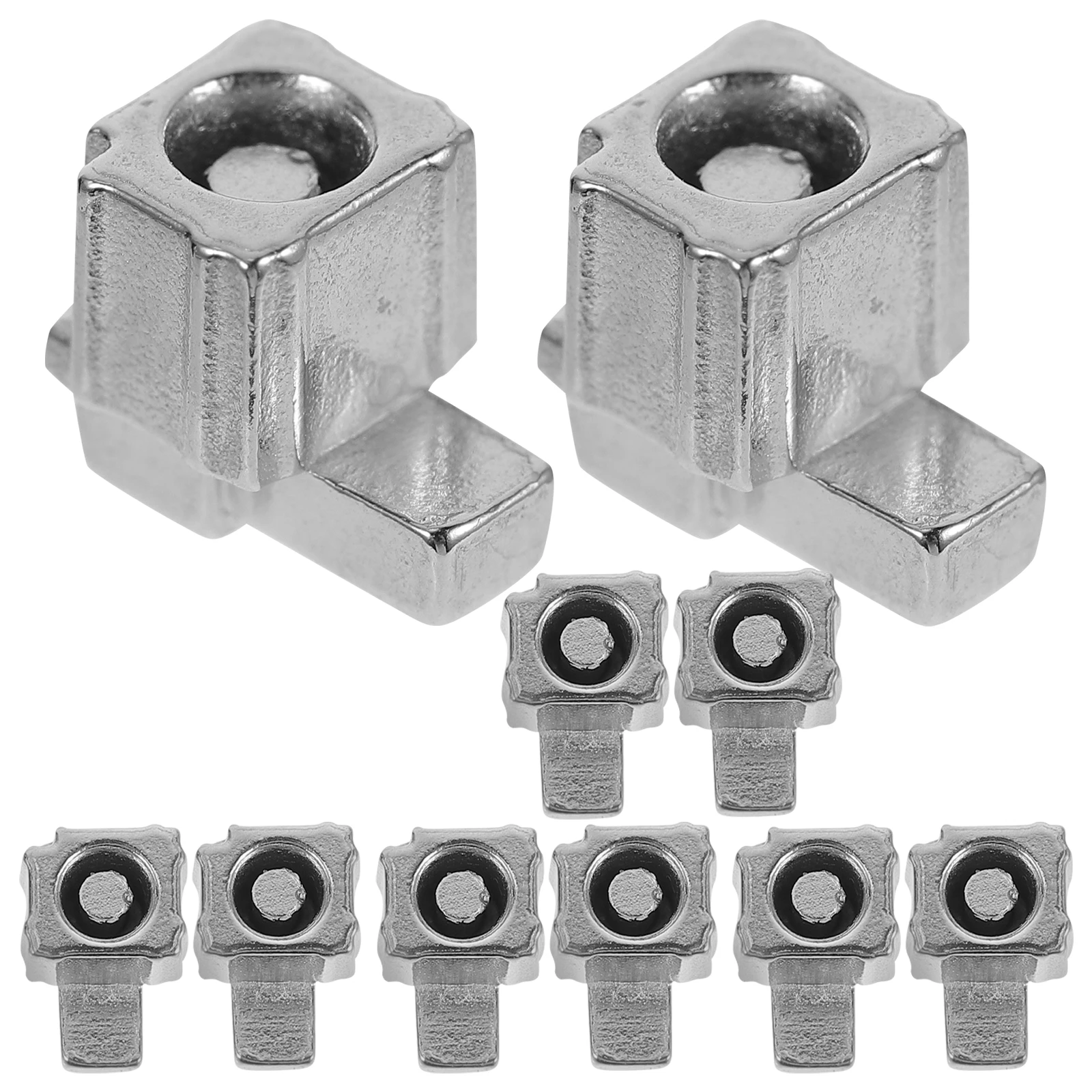 

5 Pairs Metal Controller Grip Replacement Slider Buckle Gamepad Buckle Easy Install Reliable Gaming Accessories Drill