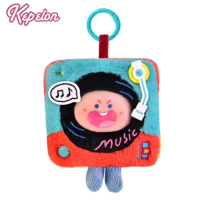 Figurine d'animal mignonne intéressante, écouteur d'action en vinyle souple, porte-monnaie, jouet en peluche, cadeau surprise, boîte aveugle, jouet en peluche, cadeaux, pendentif