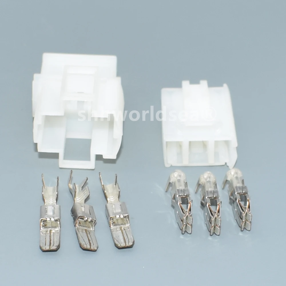 shhworldsea 3pin male female  for Skoda cigarette lighter aperture ambient light lossless wiring harness plug 1J0 919 321