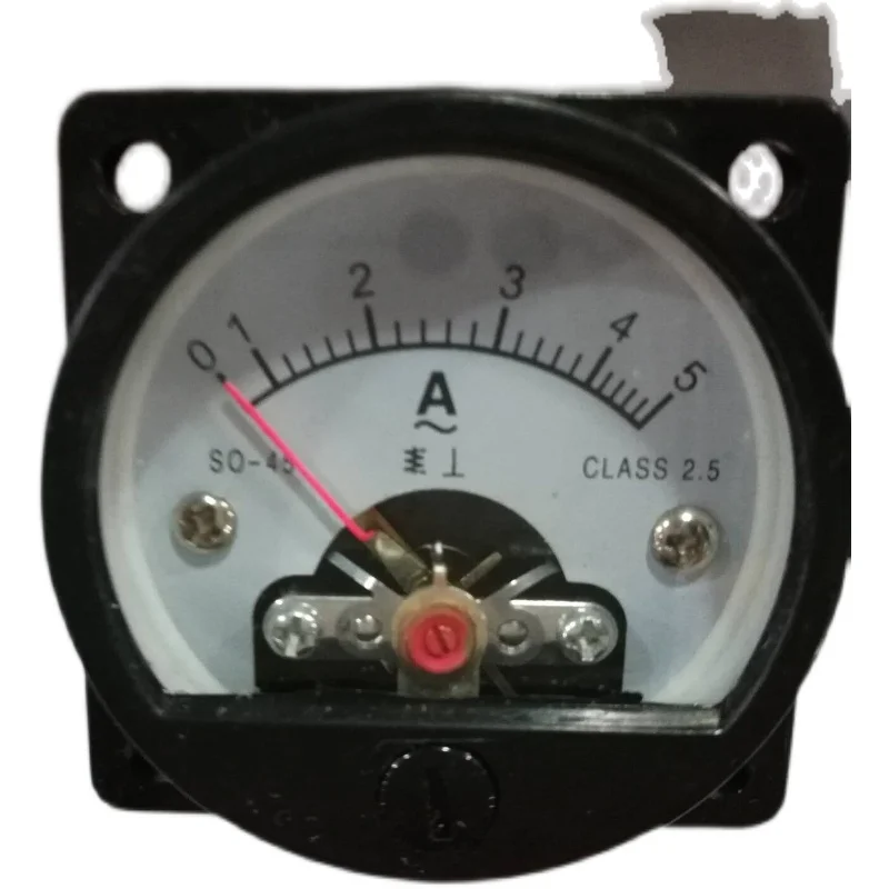 

Ammeter SO-45 round AC meter 3A voltmeter AC300V pointer meter