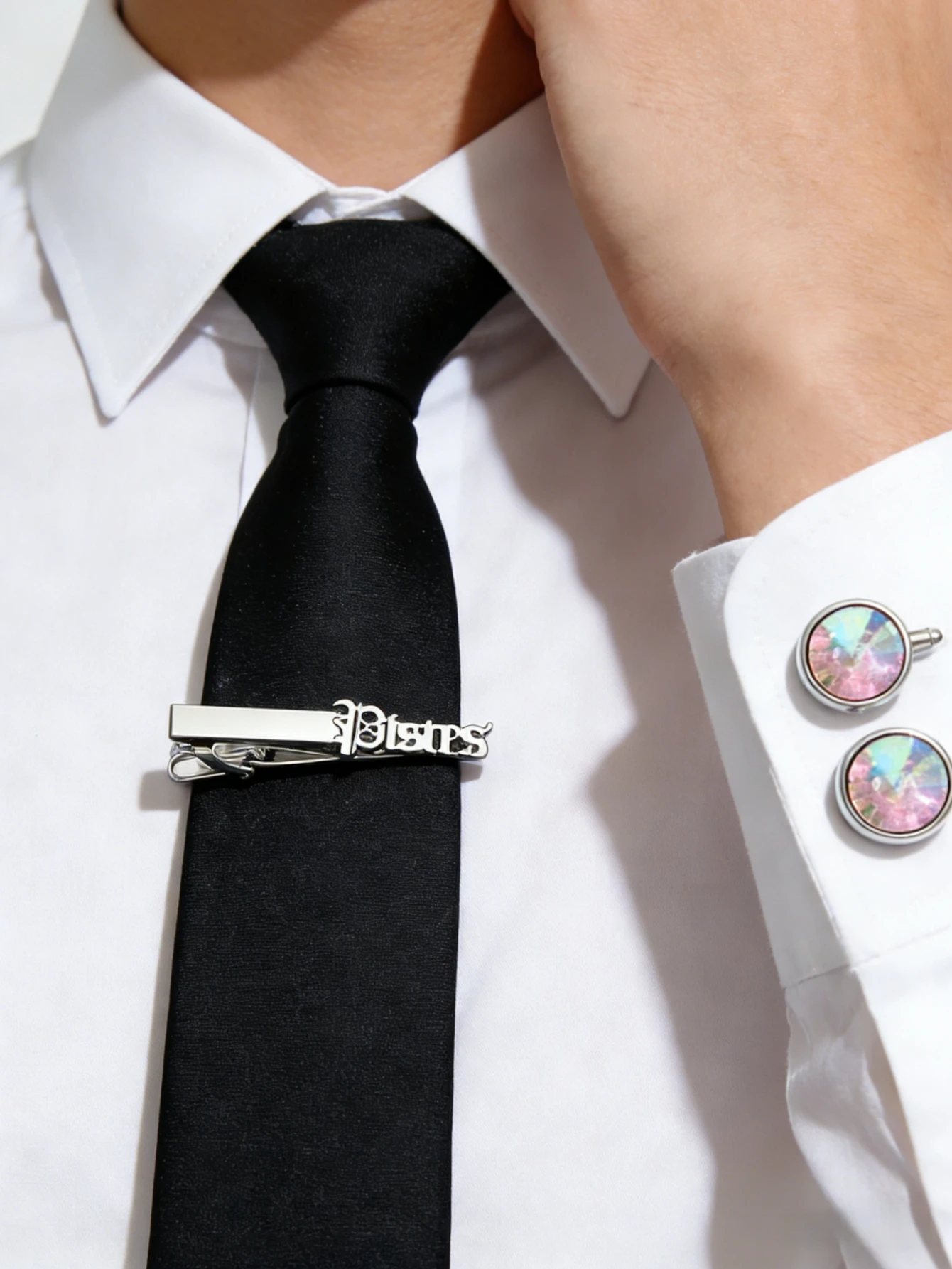 3pcs men's fashionable accessories, Sagittarius/Pisces/Libra stainless steel constellation tie clips, wedding,birthday gift.