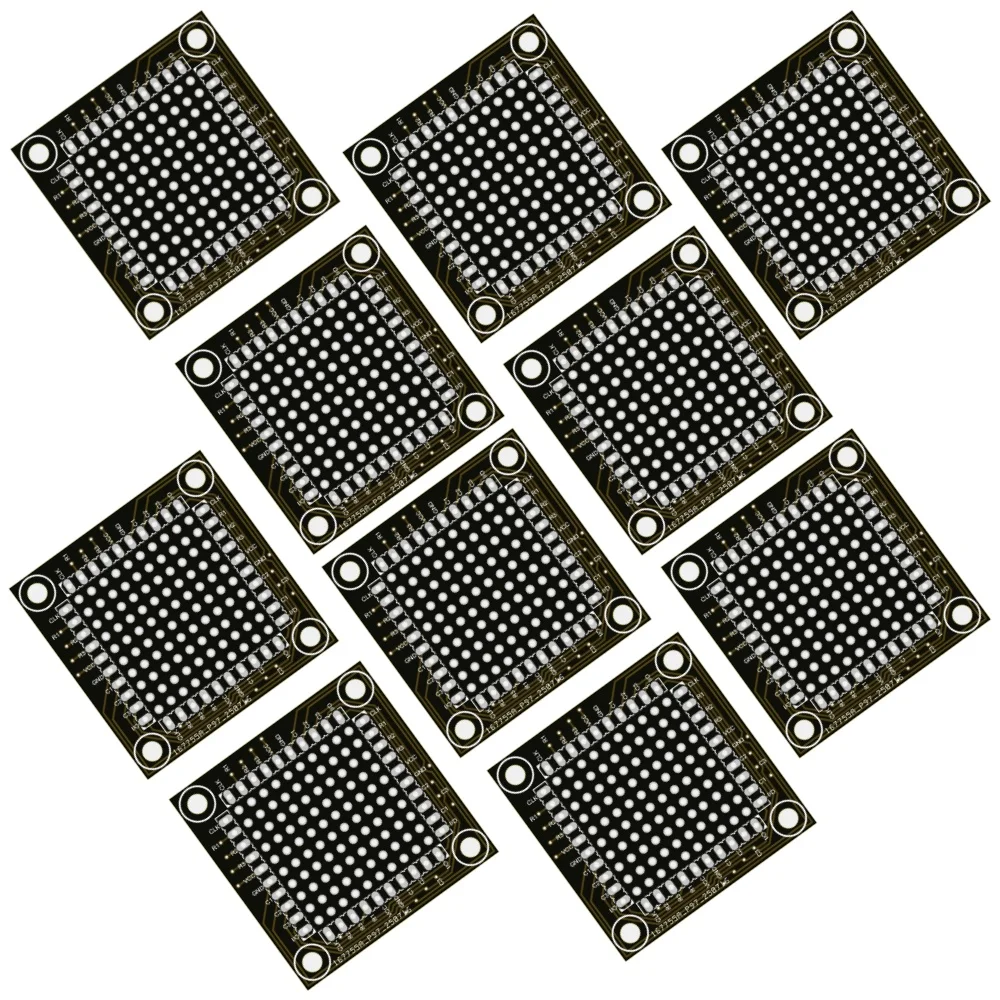 

Размер 40x40 мм, двухсторонний прототип, универсальная печатная плата DIY, макетная плата (упаковка из 10 шт.)