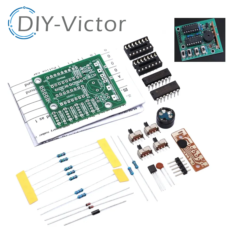 DIY Electronic 16 Music Sound Box DIY Kit Module Soldering Practice Learning Kits for Arduino