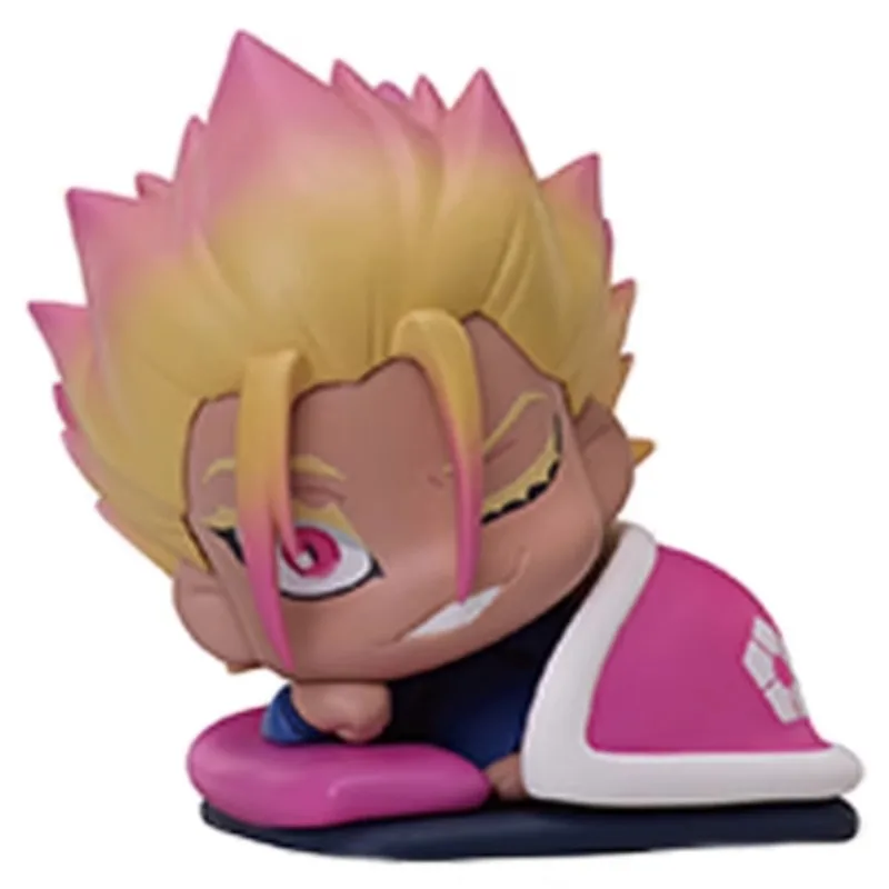 Anime azul bloqueio gashapon brinquedos estilo do sono série 3