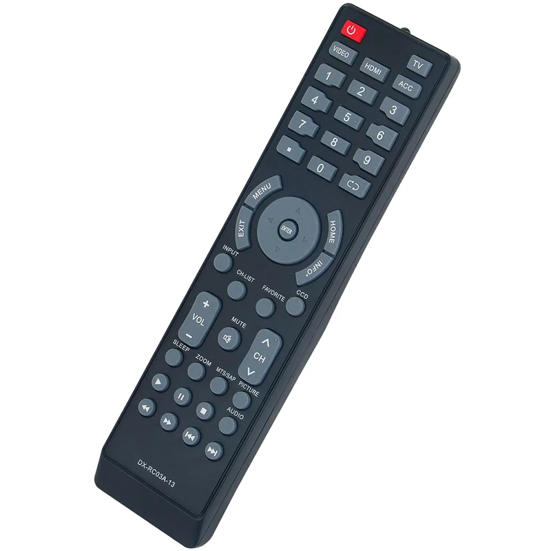 DX-RC03A-13 Replace Remote for Dynex Insignia TV NS-RC03A-13 DX-60D260A13 NS-19E320A13 NS-22E340A13 NS-29L120A13