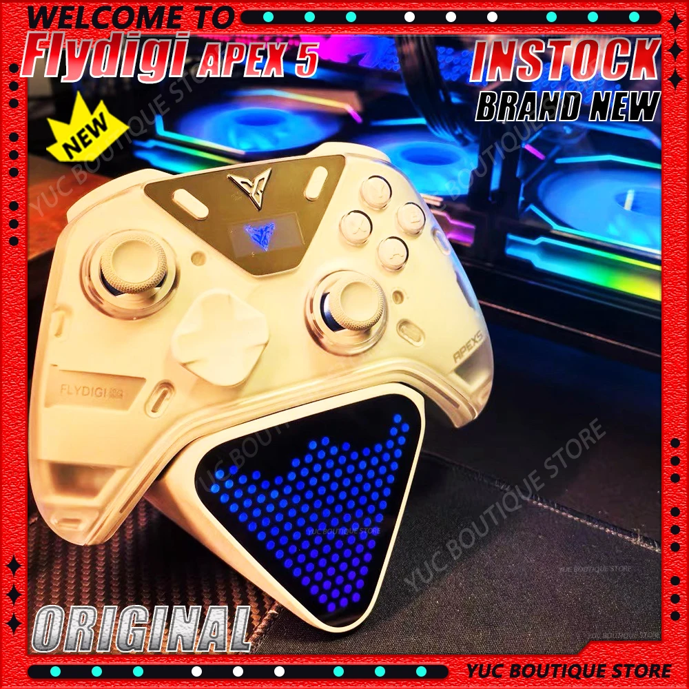 NUOVO Flydigi Apex 5/4 Controller di gioco wireless Controllo di precisione per PC Suporte Switch Mobile Tv Box GamepadVibrazioni adesive