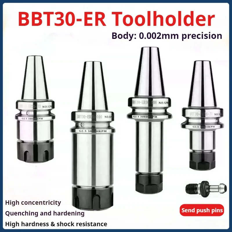 

BBT BBT30 BBT40 ER Держатель инструмента BBT BBT30 BBT40 ER16 ER20 ER25 ER32 ER40 ER Держатель инструмента Цанговый патрон Кронштейн инструмента