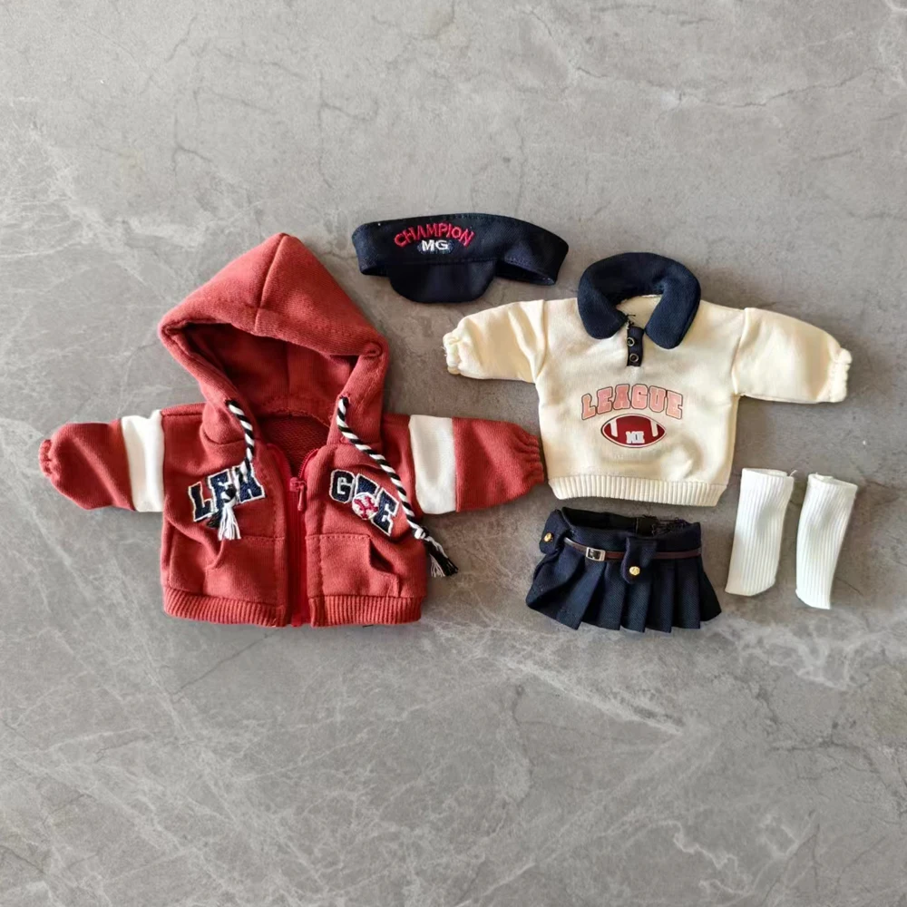 1/6 Puppenkleidung, Anzug für 30 cm große Bjd-Puppe, lässig, vielseitig, Sportbekleidung, Mädchenspielzeug, Anziehspielhaus, Puppenzubehör, keine Puppe