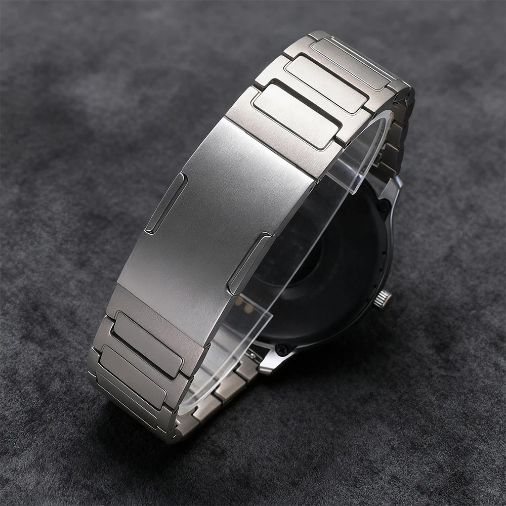 22 مللي متر حزام تيتانيوم لساعة هواوي GT6 Pro 46 مللي متر GT5 Pro GT4 46 مللي متر حزام معدني فاخر للرجال لساعة Amazfit Balance GTR 4 3 2