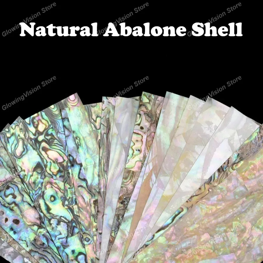 Natural Mother of Pearl Shell Sheet Laminated for And Furniture Inlay DIY Natural Abalone Shell Home Crafts Decoration Materials