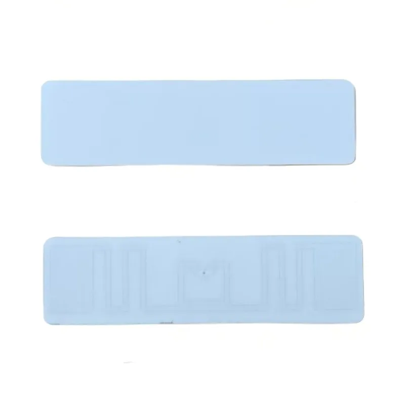 250 Pieces 73*20  Passive 860-960mhz U8/U9/KU7 Flexible Uhf Rfid Tag Inlay Label Sticker for Asset Inventory