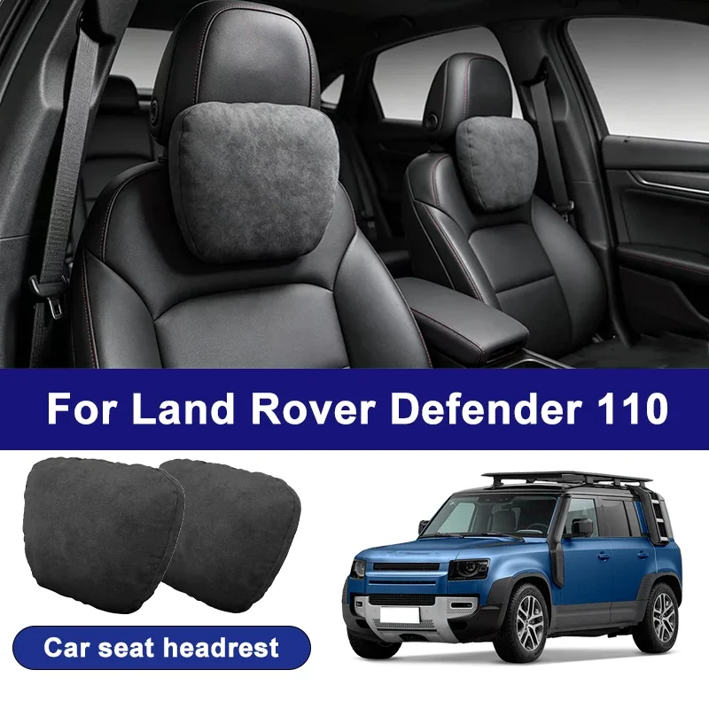 

For Land Rover Defender 110 car headrests, soft universal adjustable car seat pillows, car neck pillow cushions, car accessories