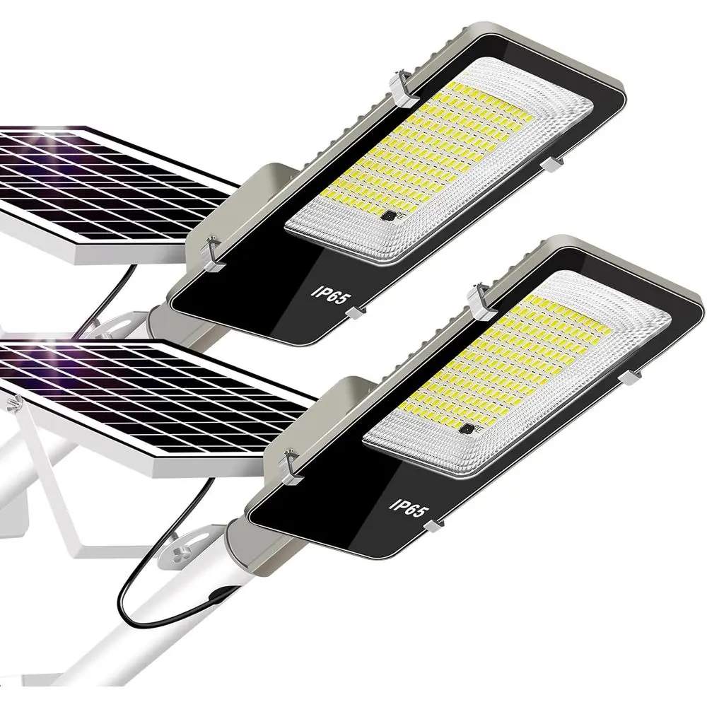 

r Lights Outdoor Waterproo IP65: 2 Pack 10000mAH r Street Light, Dusk to Outdoor r Lights or Yard, Basketball Court, Parking Lot