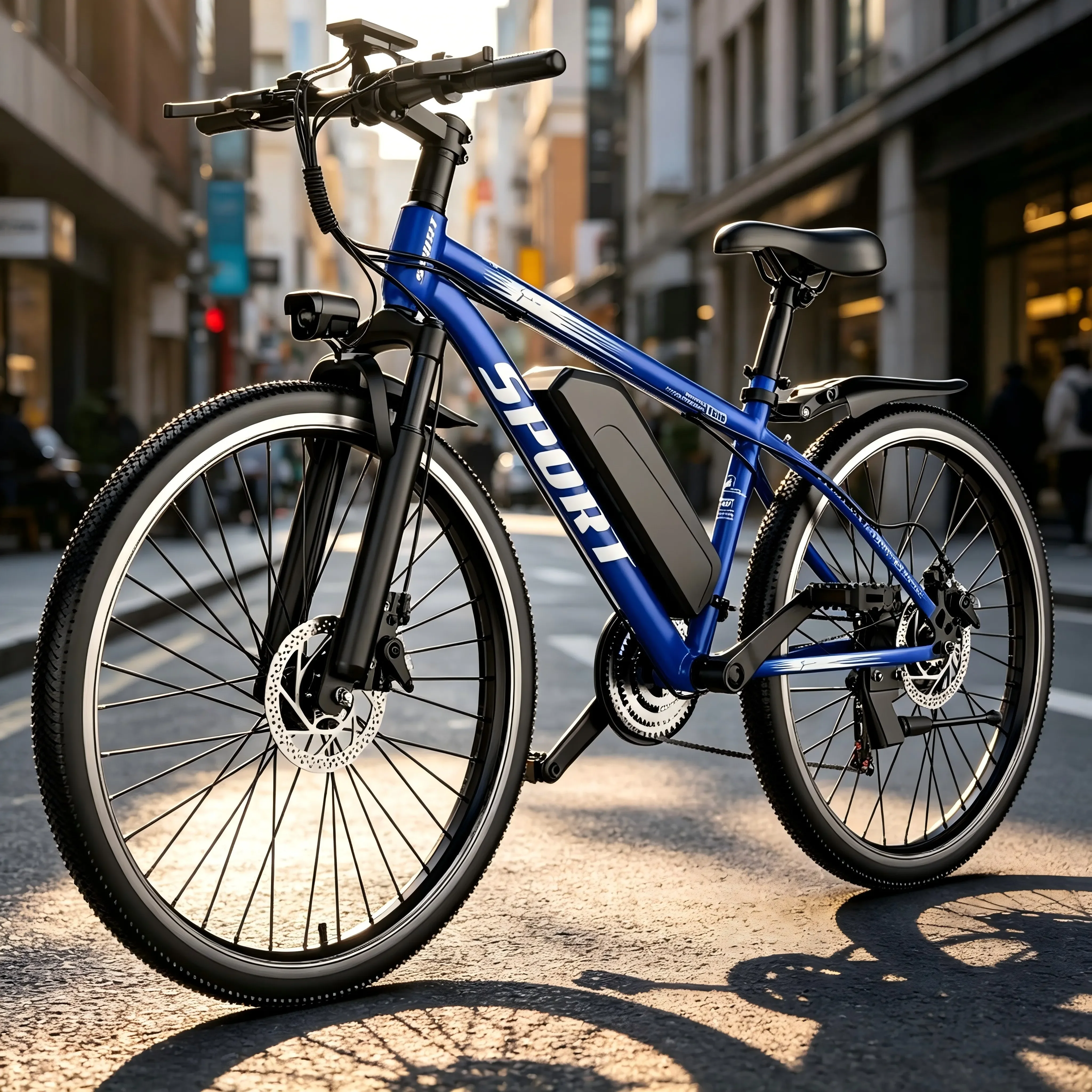 

Misodo 1500W Peak Mountain Electric Bike Adults 25 MPH Top Speed 65 Miles Range 7 Speed Gears 48V 10Ah Removable Battery