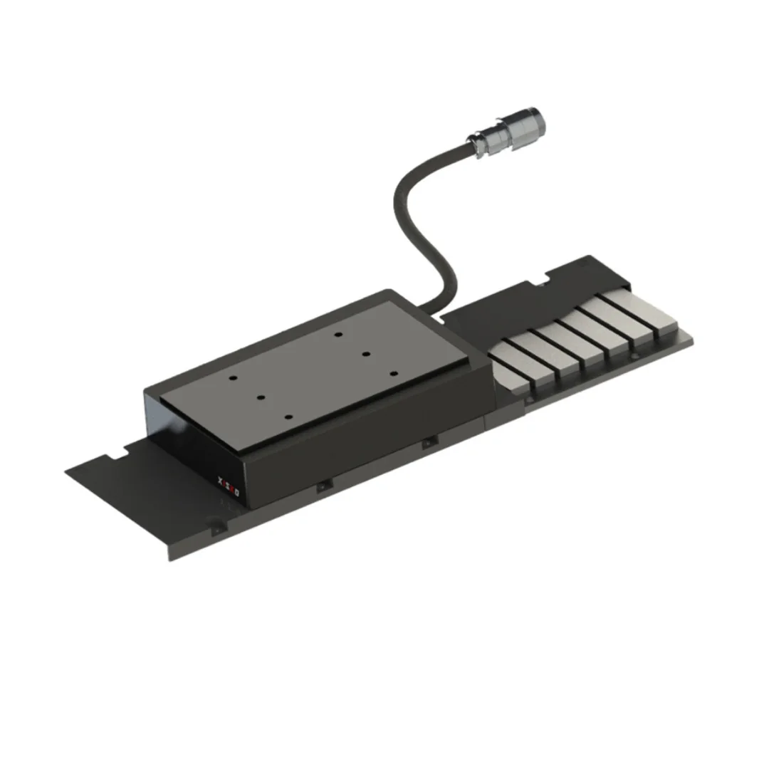 

High Thrust Flat Shaped Linear Motor Iron Core Mover Magnetic Stator Customizable Linear Motor Linear Transmission