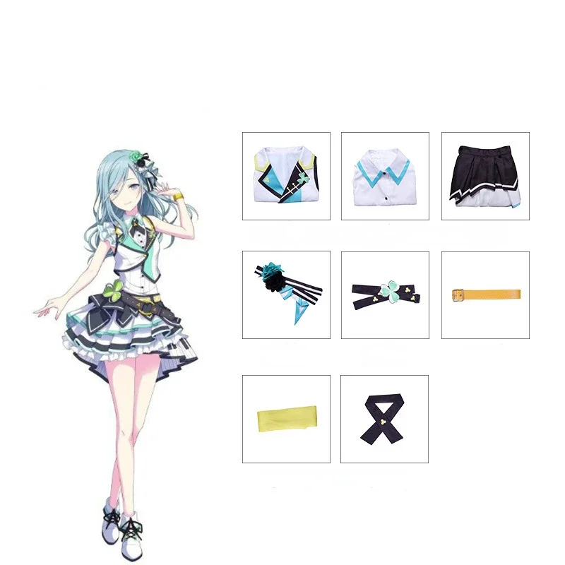 Kiritani Haruka Hanasato Minori Momoi Airi Hinomori Shizuku Cosplay Anime Project Sekai Colorful Stage feat Hatsune Miku Costume