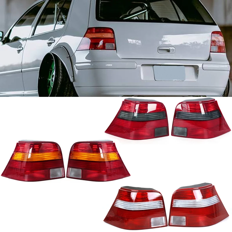 

Задний фонарь автомобиля для Volkswagen VW Golf 4 MK4 1998 1999 2000 2001 2002 2003 2004 2005, корпус стоп-сигнала автомобиля-Стайлинг без ламп