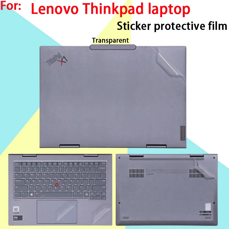 For ThinkPad X1 Carbon Gen13 Aura Edition Sticker Protective Film ThinkPad X1 Carbon Gen 12/Gen11/10 Laptop Shell Film Skin Film