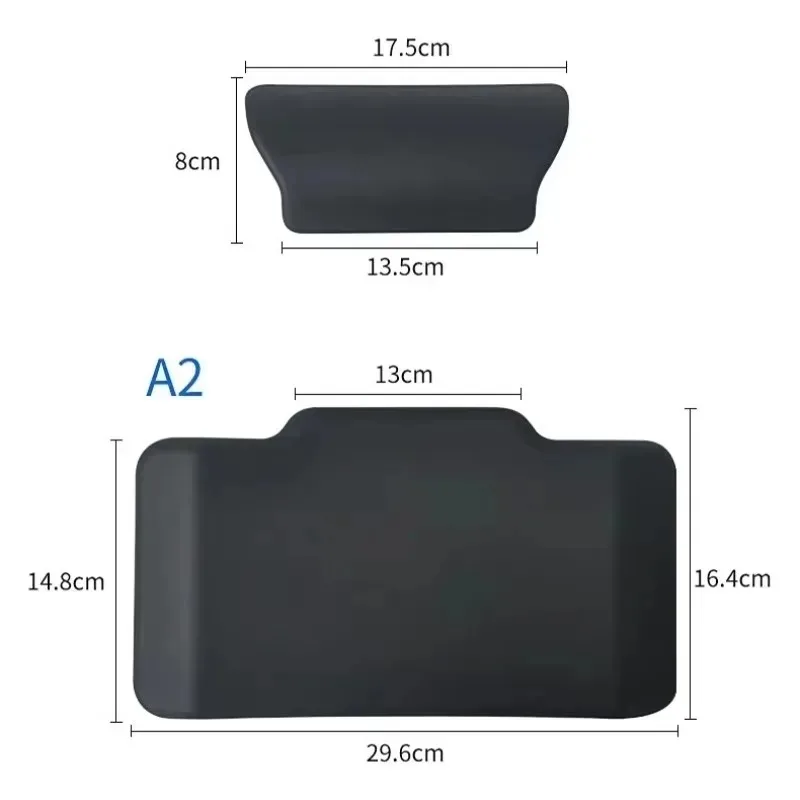 Universal for Moto Rear Top Case Box Luggage Cushion Pad Backrest Motorcycle Passenger Backrest Back Self-adhesive Shockproof