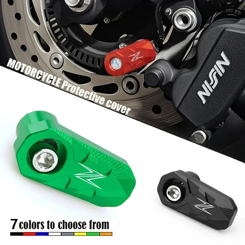 For Kawasaki Z900 Z650 Z750 Z400 Z800 Z1000 Ninja 400 650 300 ZX6R ZX10R  Front Rear Wheel ABS Sensor Protection Guard Cover
