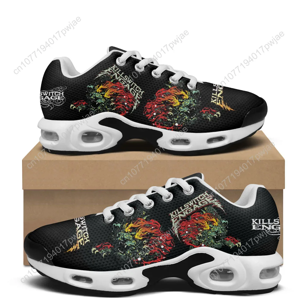 Killswitch Engage coussin d'air baskets hommes femmes chaussures de sport léger randonnée escalade chaussures décontractées chaussures personnalisées