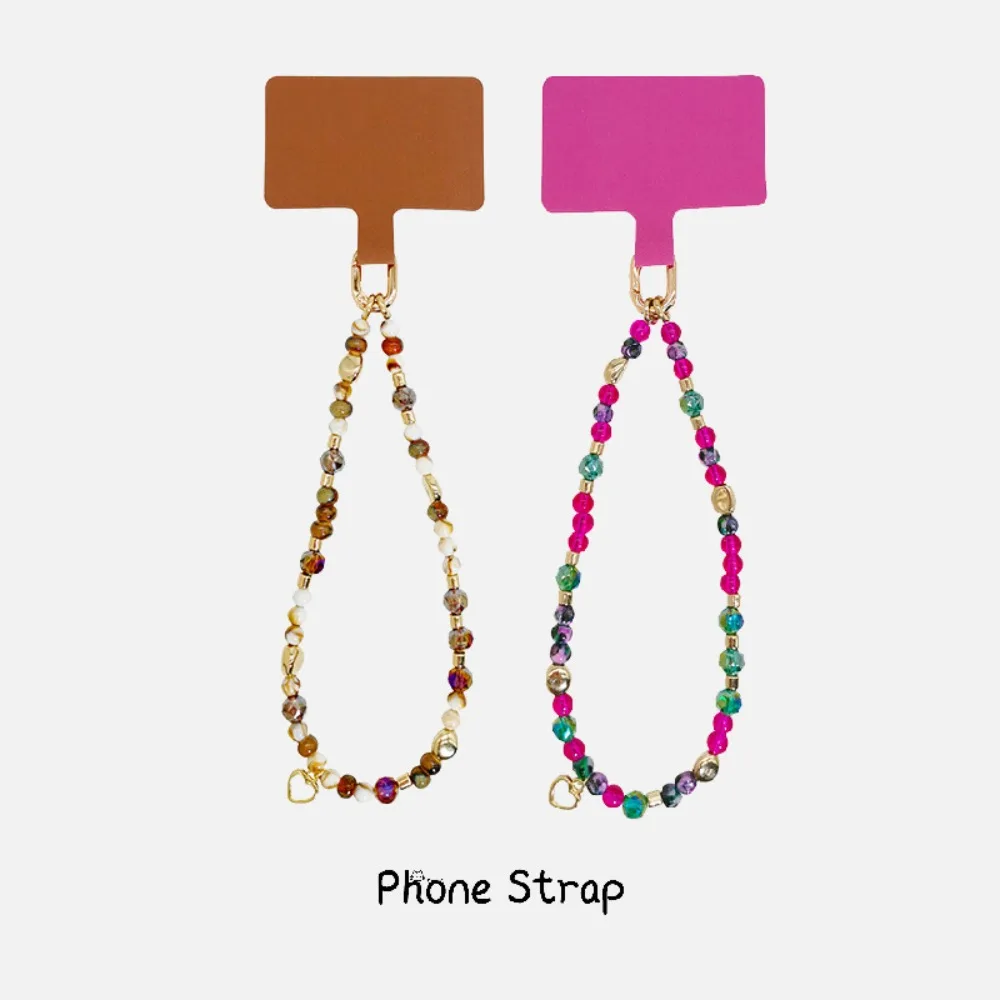 

Bead Chain Beaded Mobile Phone Chain Phone Pendant Hanging Cord Mobile Phone Lanyard Wrist Strap Charms Mobile Phone Strap