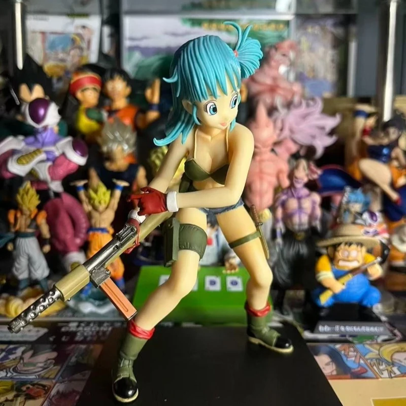 

Bandai Dragon Ball Bandai Glasses Factory Bandai Boutique BULMA BULMA Figure Toys Ornaments Collection Gifts