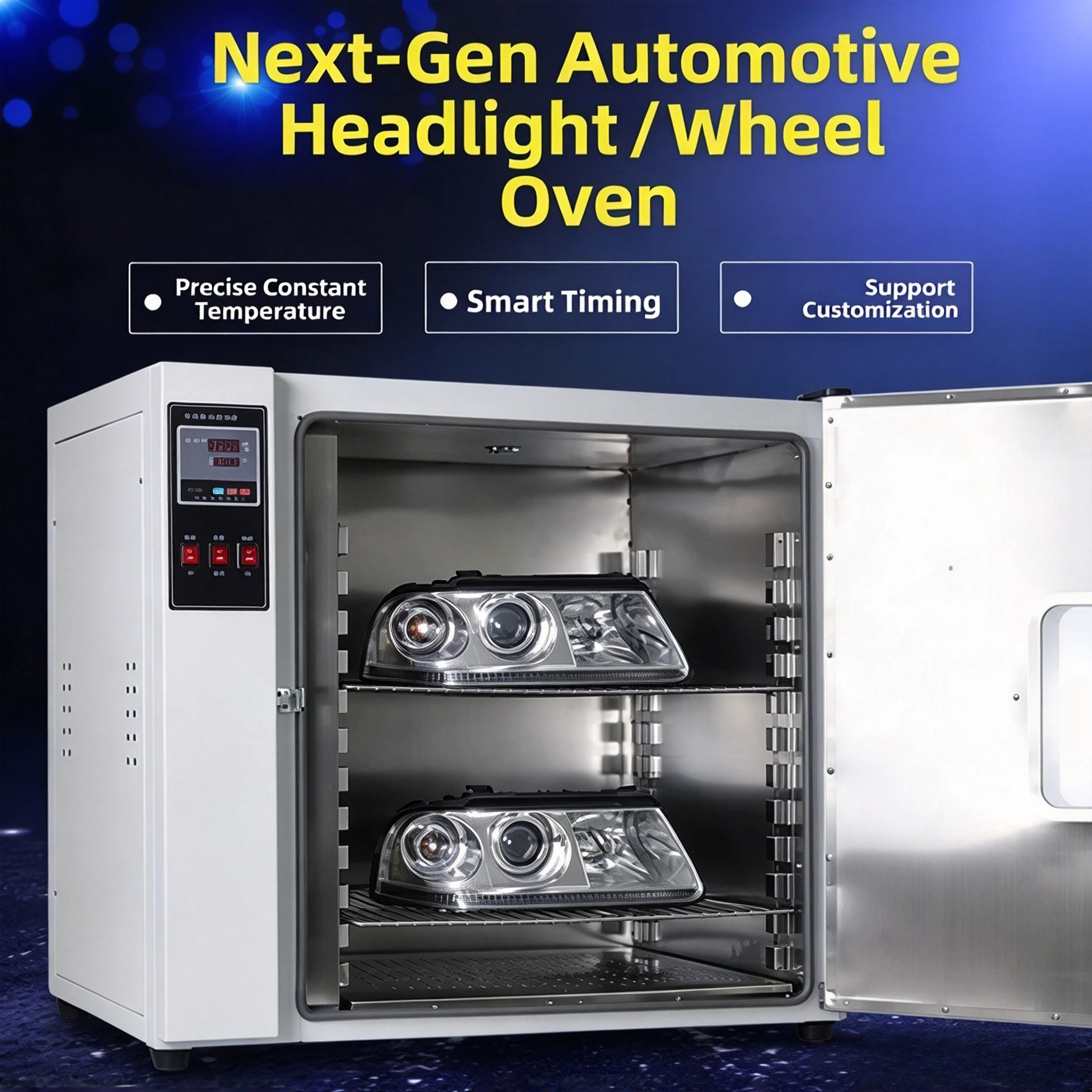 Car Headlights, Oven Removal Lights, Modification of Drying Box, Wheel Hub Repair, Circulating Constant Temperature Drying