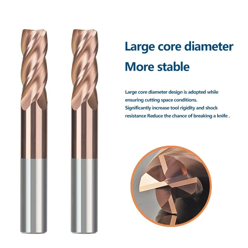 Imagem -04 - Xcan Cnc Roteador Bit Flauta Fresa Ticn Revestido Carboneto Fresa 112 mm Hrc60 Cnc Usinagem de Fresas de Corte Ferramenta de Trituração